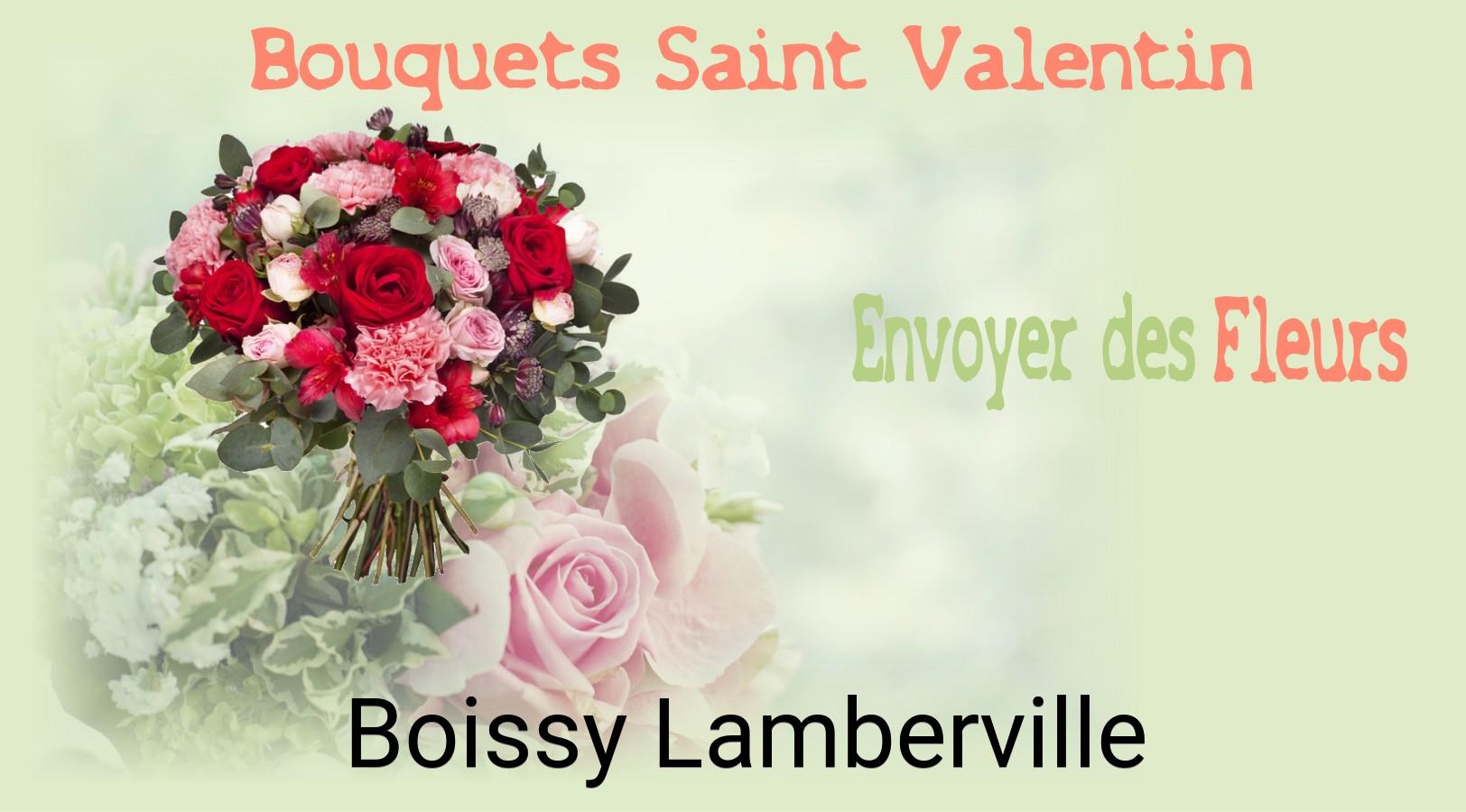 Roses de Saint-Valentin livrées à Boissy-Lamberville